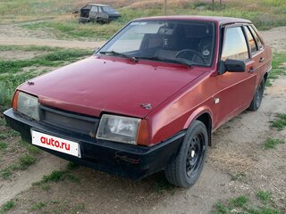 1992 Lada (ВАЗ) 21099, красный, 60000 рублей, вид 1
