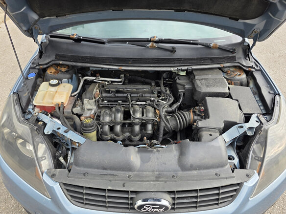 2008 Ford Focus II Рестайлинг, голубой, 420000 рублей - вид 12
