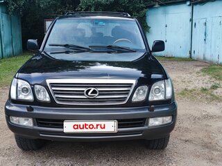 2004 Lexus LX 470 II Рестайлинг, чёрный, 1350000 рублей, вид 1
