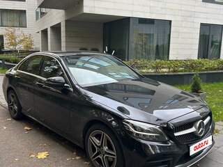 2020 Mercedes-Benz C-Класс 200 IV (W205) Рестайлинг, чёрный, 4440000 рублей, вид 4