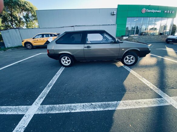 2001 Lada (ВАЗ) 2108, серебристый, 210000 рублей - вид 6