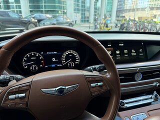 2021 Genesis G90 I Рестайлинг, чёрный, 2900000 рублей, вид 5
