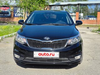 2017 Kia Rio III Рестайлинг, чёрный, 1195000 рублей, вид 2