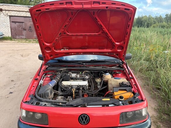 1993 Volkswagen Passat B3, красный, 350000 рублей - вид 20