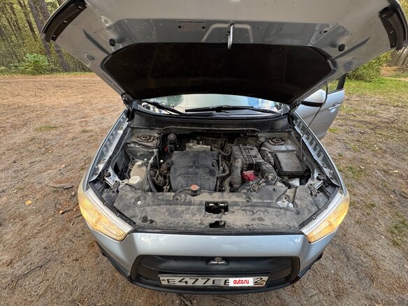 2011 Mitsubishi ASX I, серебристый, 950000 рублей - вид 12