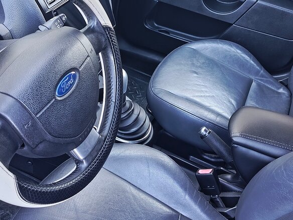 2008 Ford Fiesta Mk5, синий, 580000 рублей - вид 5