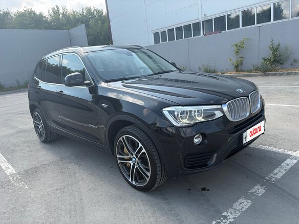 2014 BMW X3 30d xDrive II (F25) Рестайлинг, чёрный, 2600000 рублей - вид 1