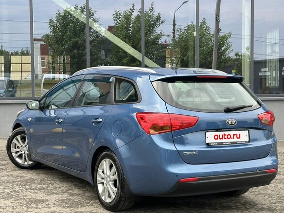 2015 Kia Ceed II Рестайлинг, синий, 1359000 рублей - вид 7