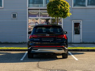 2021 Hyundai Santa Fe IV Рестайлинг, чёрный, 2795000 рублей, вид 4