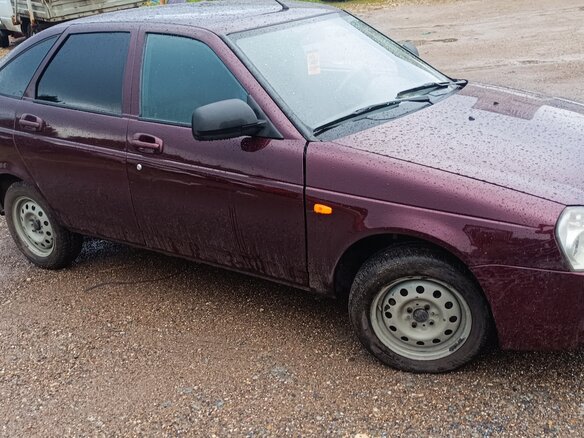 2011 Lada (ВАЗ) Priora I, пурпурный, 300000 рублей - вид 1