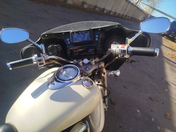 2001 Yamaha XVS1100, бежевый, 495000 рублей - вид 4