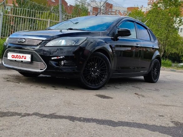 2010 Ford Focus II Рестайлинг, чёрный, 550000 рублей