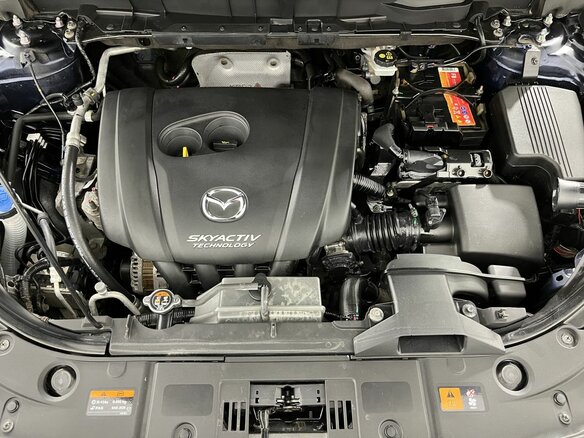 2017 Mazda CX-5 II, синий, 1819000 рублей - вид 16