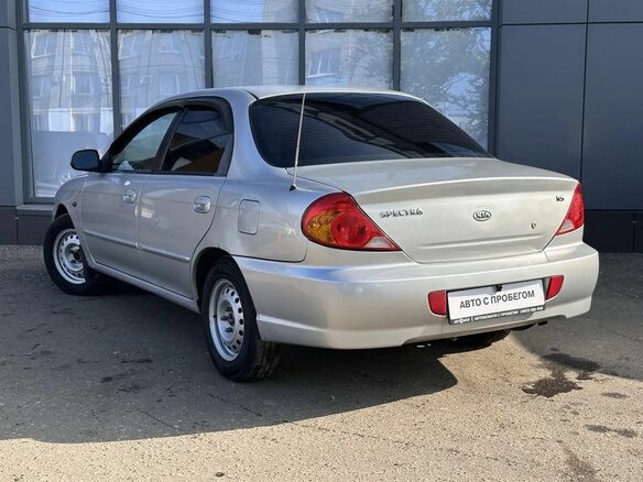 2008 Kia Spectra I Рестайлинг 2, серый - вид 3