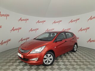 2015 Hyundai Solaris I Рестайлинг, красный, 805000 рублей, вид 1