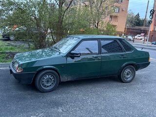 1998 Lada (ВАЗ) 21099, зелёный, 175000 рублей, вид 4