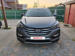 2017 Hyundai Santa Fe III Рестайлинг, серый, 2300000 рублей, вид 4