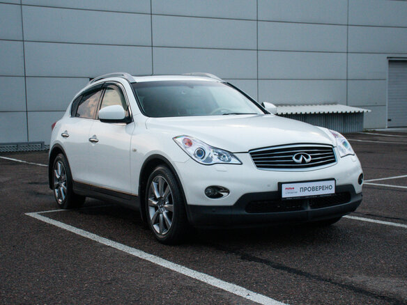 2013 Infiniti EX25 I (J50), белый, 1477000 рублей - вид 2