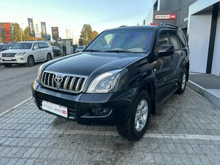 2008 Toyota Land Cruiser Prado 4-speed 120 Series Рестайлинг, чёрный, 2800000 рублей, вид 3
