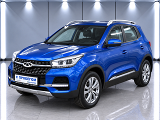 2021 Chery Tiggo 4 I Рестайлинг, синий, 1455000 рублей, вид 1