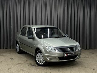 2012 Renault Logan I Рестайлинг, бежевый, 334888 рублей, вид 2