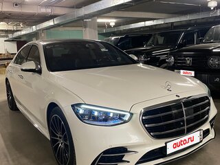 2021 Mercedes-Benz S-Класс 400 d 4MATIC VII (W223), белый, 10400000 рублей, вид 4