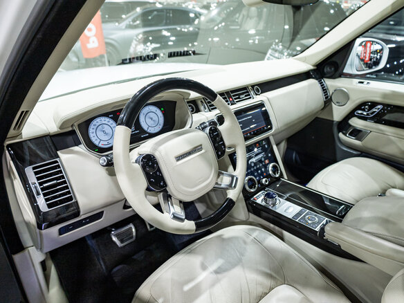 2019 Land Rover Range Rover Long IV Рестайлинг, синий, 5490000 рублей - вид 13
