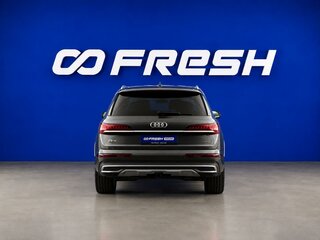 2020 Audi Q7 45 TFSI II (4M) Рестайлинг, серый, 5514690 рублей, вид 4