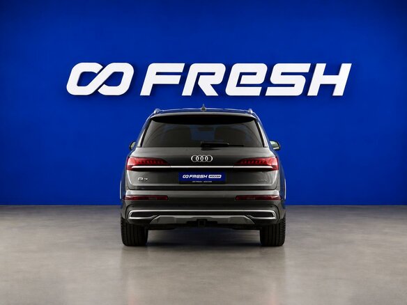 2020 Audi Q7 45 TFSI II (4M) Рестайлинг, серый, 5514690 рублей - вид 3