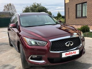 2019 Infiniti QX60 I Рестайлинг, красный, 2930000 рублей, вид 3