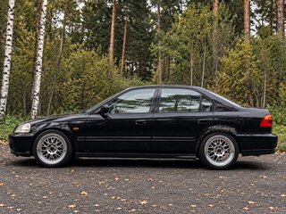 1999 Honda Civic VI Рестайлинг, чёрный, 280000 рублей, вид 2