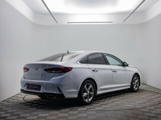 2018 Hyundai Sonata VII (LF) Рестайлинг, белый, 1619000 рублей, вид 5