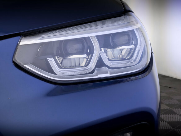 2020 BMW X4 30d II (G02), синий, 4785000 рублей - вид 16