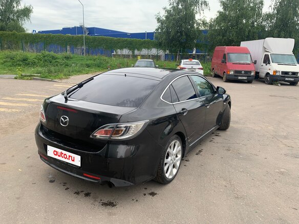 2008 Mazda 6 II (GH), чёрный, 650000 рублей - вид 6