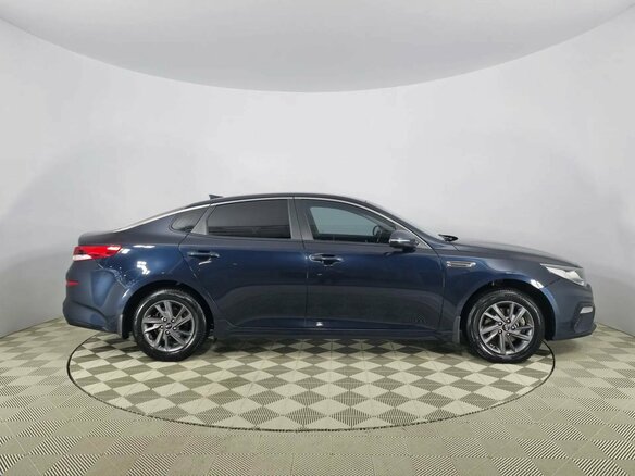 2018 Kia Optima IV Рестайлинг, синий, 1486000 рублей - вид 3
