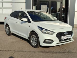 2019 Hyundai Solaris II, белый, 1229000 рублей, вид 3