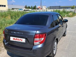 2020 Lada (ВАЗ) Granta I Рестайлинг, серый, 600000 рублей, вид 4