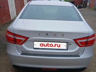 2017 Lada (ВАЗ) Vesta I, серебристый, 800000 рублей, вид 4