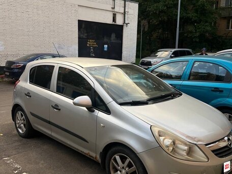2007 Opel Corsa D, серебристый, 270000 рублей, вид 2