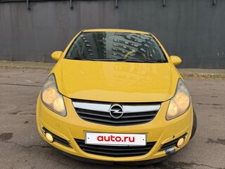 2008 Opel Corsa D, жёлтый, 440000 рублей, вид 2