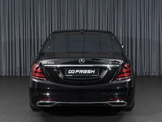 2017 Mercedes-Benz S-Класс 560 VI (W222, C217) Рестайлинг, чёрный, 4759000 рублей, вид 4