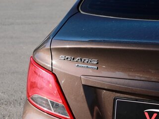 2016 Hyundai Solaris I Рестайлинг, коричневый, 1190000 рублей, вид 5