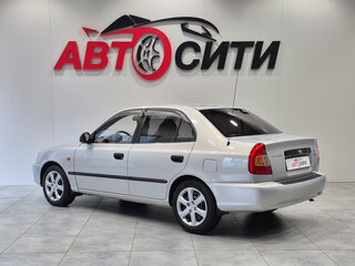 2009 Hyundai Accent ТагАЗ II, серебристый, 580000 рублей, вид 4