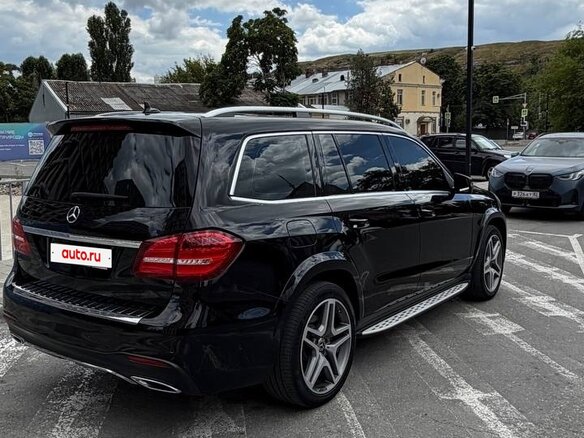 2018 Mercedes-Benz GLS 350 d I (X166), чёрный, 4800000 рублей - вид 2