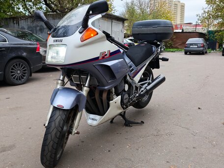 1991 Yamaha FJ1200, белый, 250000 рублей, вид 2