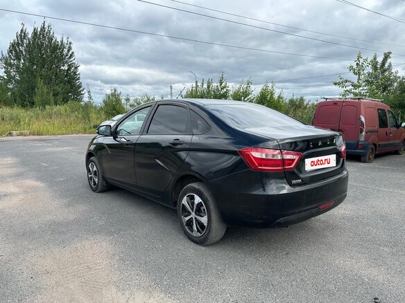 2019 Lada (ВАЗ) Vesta I, чёрный - вид 5
