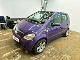 1999 Mercedes-Benz A-Класс 140 I (W168), фиолетовый, 350000 рублей, вид 1