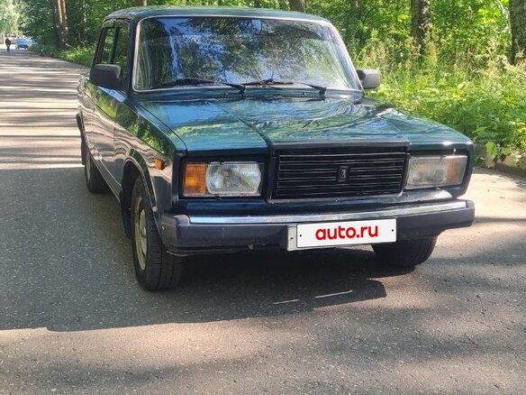 2005 Lada (ВАЗ) 2107, зелёный - вид 2