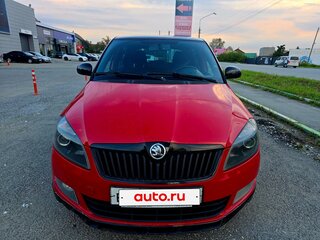 2014 Skoda Fabia II Рестайлинг, красный, 699000 рублей, вид 1