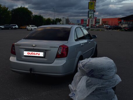 2009 Chevrolet Lacetti I, серебристый, 400000 рублей, вид 3